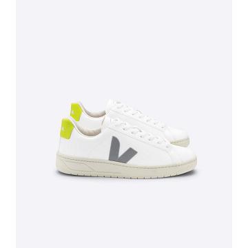 Veja URCA CWL Men's Sneakers White/Grey/Green | NZ 317ILH